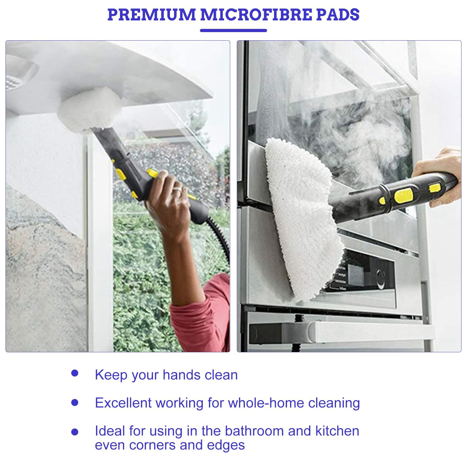 15-teiliges Kärcher Dampfreiniger Zubehör Set - Rundbürsten & Aufsätze Für SC1-SC5