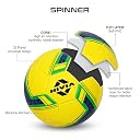 NIVIA Spinner Machine Stitched PVC Football Size -5 (Brazil) Multicolor gallery image
