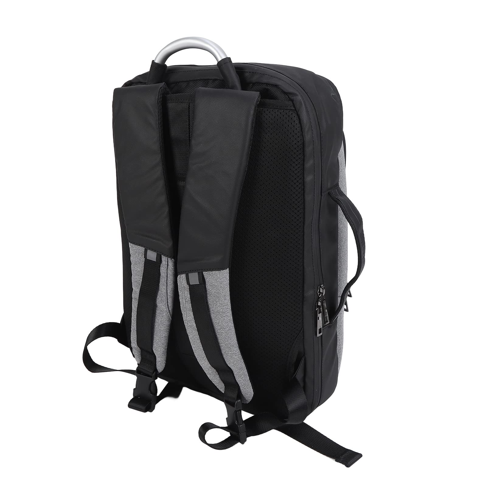 Zaini, Zaino Portatile per Laptop in Acciaio Al Titanio per Viaggiatori in Viaggio per Lavoro per Impiegati