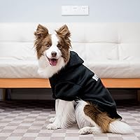 Vista 7 de EXPAWLORER Sudaderas con capucha para perros - Sudadera suave y cálida de otoño e invierno con agujero para correa, ropa de invierno y otoño