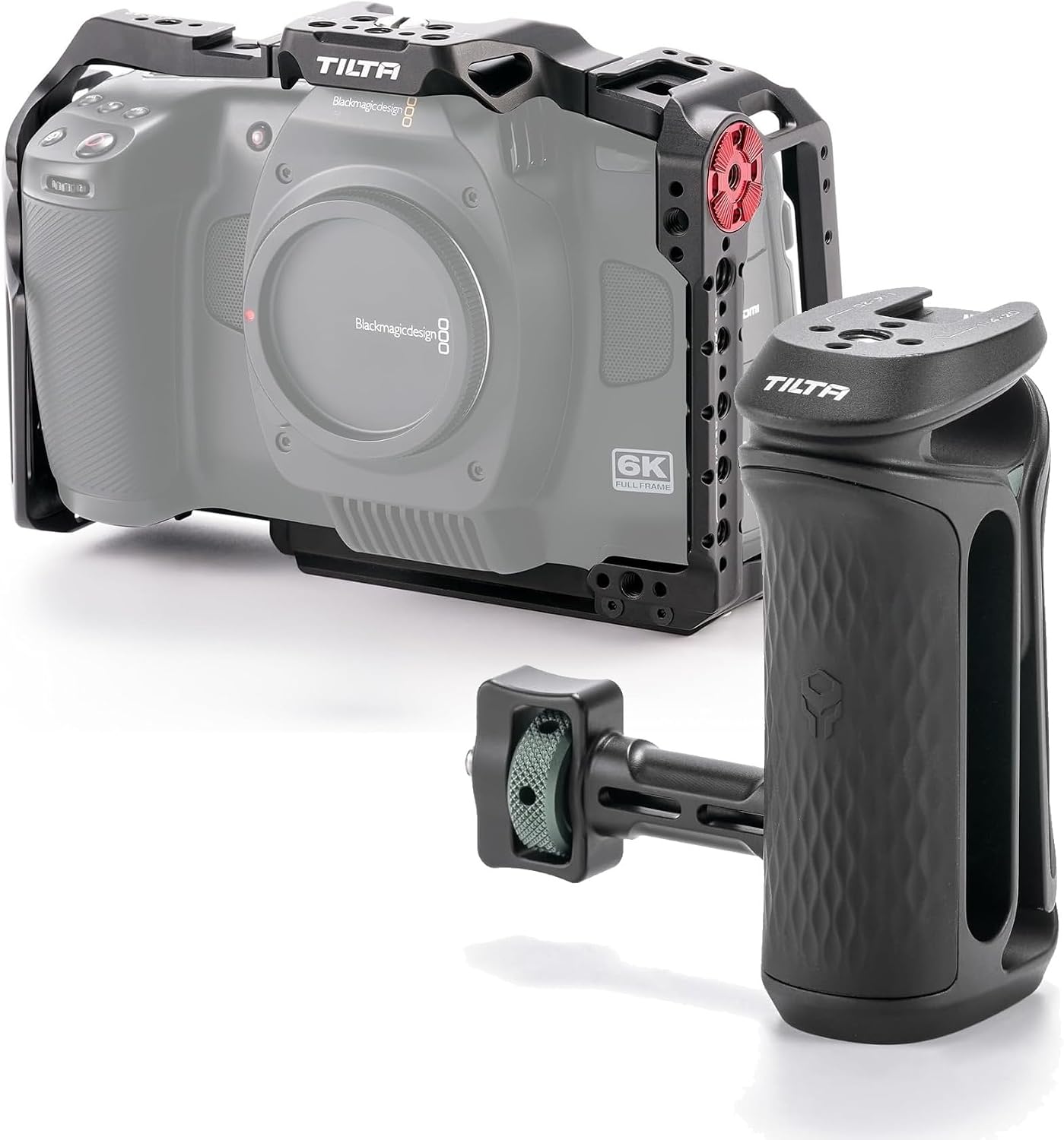 Tilta Camera Cage for BMCC 6K w/Xeno Side Handle (1/4"-20 w/Locating Points)