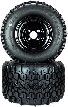 2 Aggressive Tire Assemblies 20x12.00-10 Fits Gravely Ariens ZT XL 60" 07101422