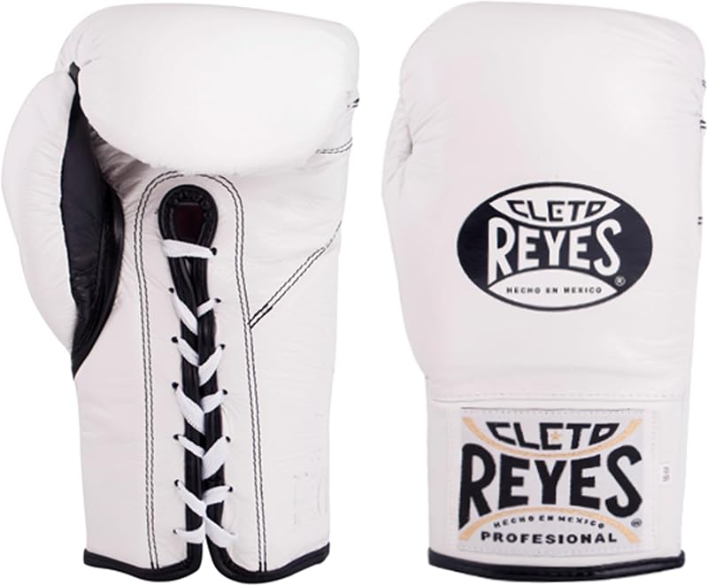 CLETO REYES Safetec Guantes de Boxeo de Competición Profesional para Hombres y Mujeres, MMA, Kickboxing, Muay Thai, con Cordones