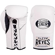 CLETO REYES Safetec Professional Competition Boxing Gloves for Men and Women, MMA, Kickboxing, Muay Thai, Lace Up