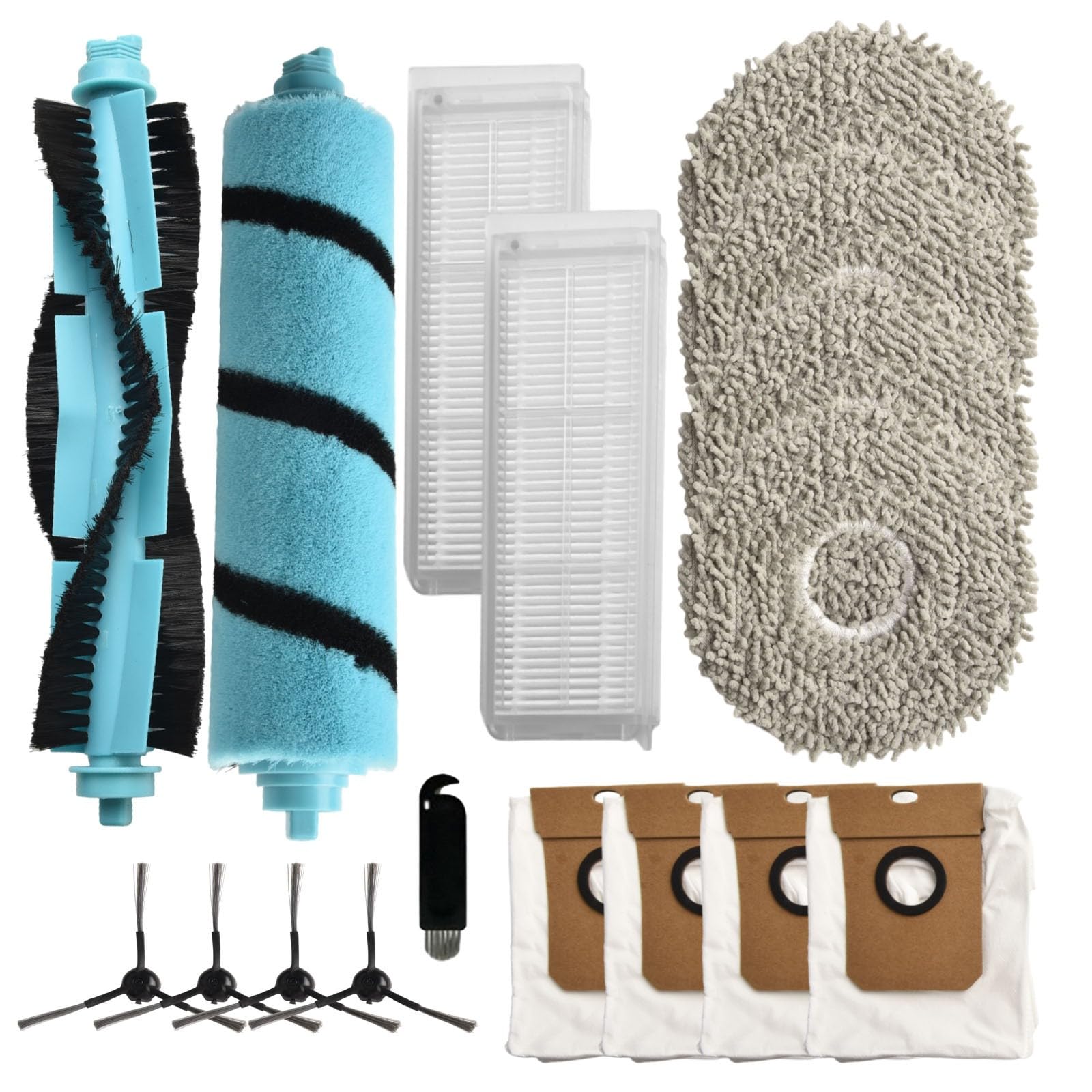 Kit remplacement 11090 brosse et filtre pour aspirateur robot complet