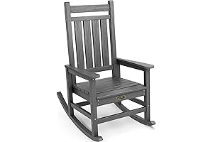 SERWALL Oversized Rocking Chair: Recline in Comfort Outdoors