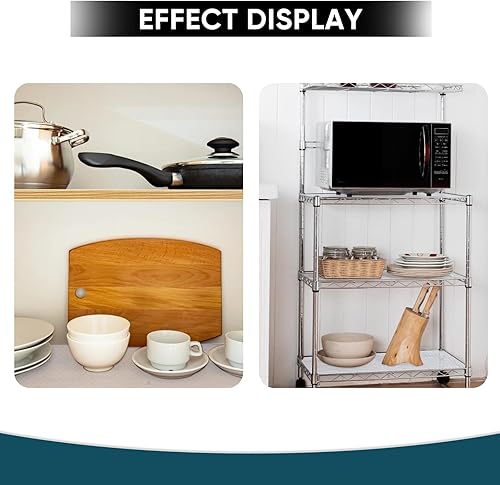 Miniatura 3 de Revestimientos para armarios de cocina no adhesivos y lavables, forros antideslizantes para estantes impermeables y a prueba de aceite, forro de