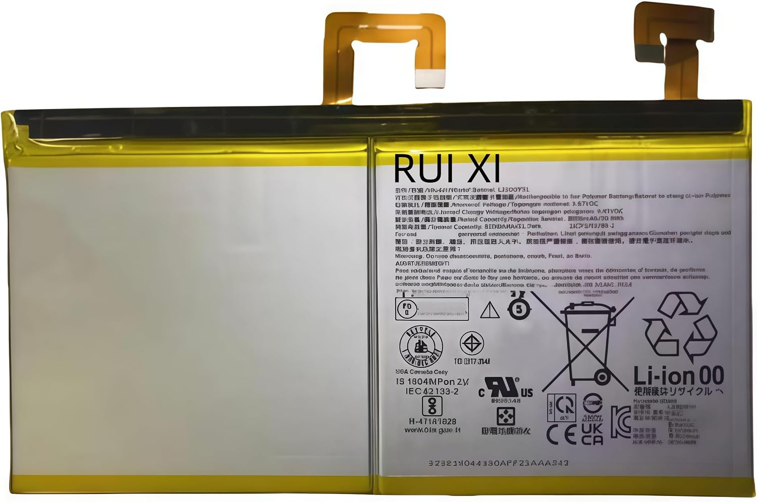 Battery compatible For Lenovo Tab P11 Pro 2022 TB132FU TB138FU TB138FC 8000mAh 3.87V L22D2P31 Tablet Battery