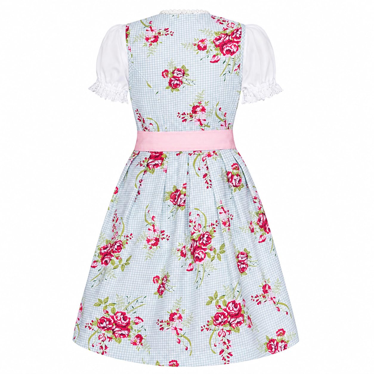 Ramona Lippert Kinderdirndl Vicky mit Bluse 3-teilig rosa