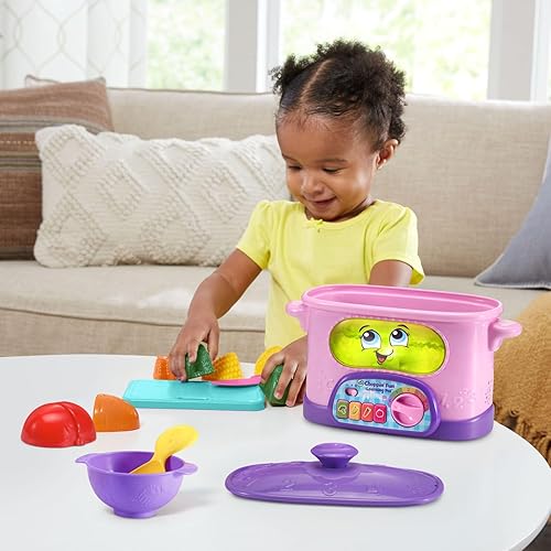 Miniatura 4 de LeapFrog Choppin' Fun - Maceta de aprendizaje, color rosa