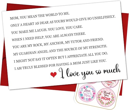 Playful Mother's Day Card for Mom, Mothers, Wife, GrandMother, Nana from Daughte