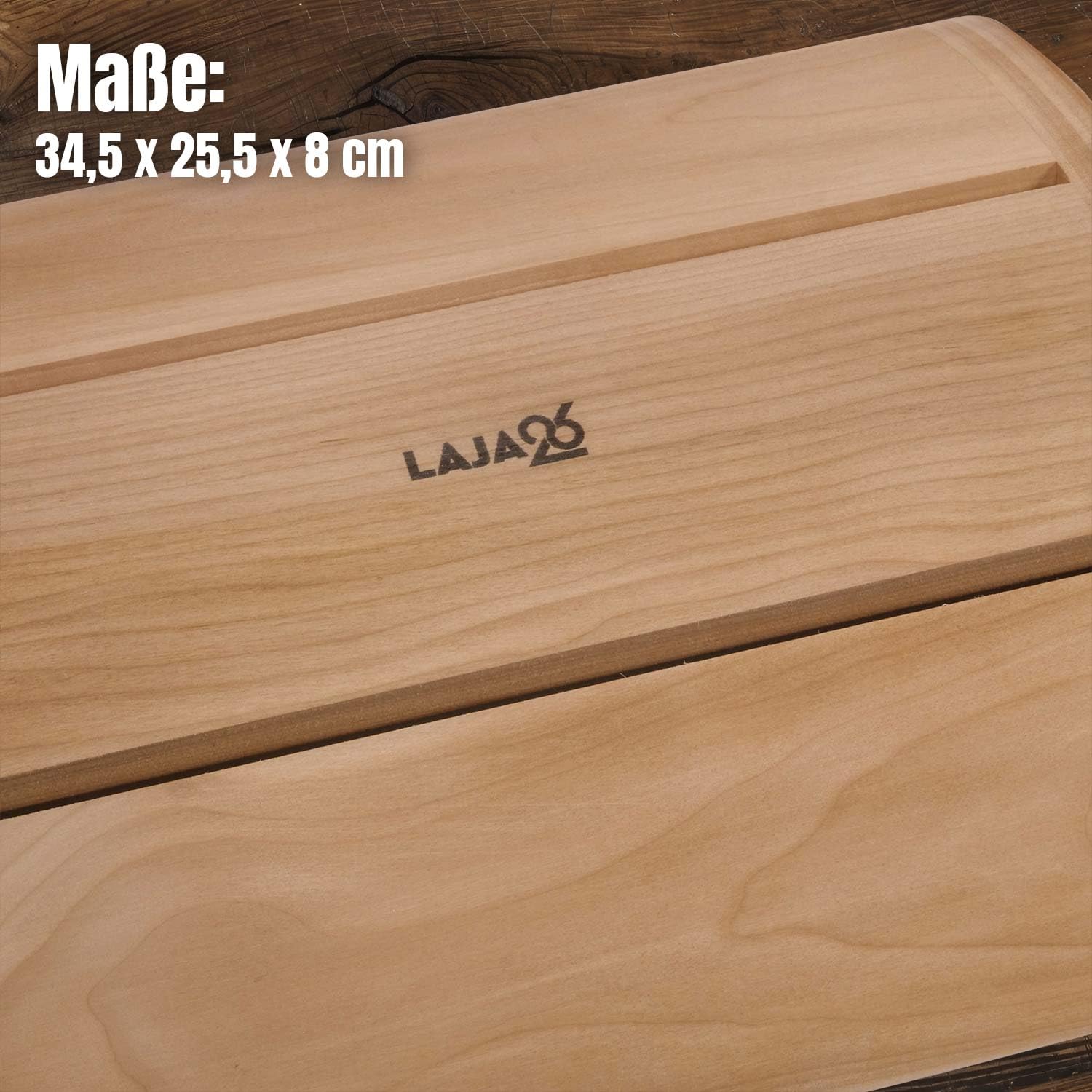 POOL Total LaJa26 Sauna Kopfstütze Relax Thermo FSC Espenholz - Ideal für Nacken und Schultern - Robust - Ergonomisch gewölbt - Entspannend und langlebig - Auch als Rücken- oder Fußstütze nutzbar