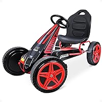 Vista 10 de Hauck Cyclone Pedal Go Kart con asiento de cubo ajustable para niños de 4 a 8 años, S.W.A.T.