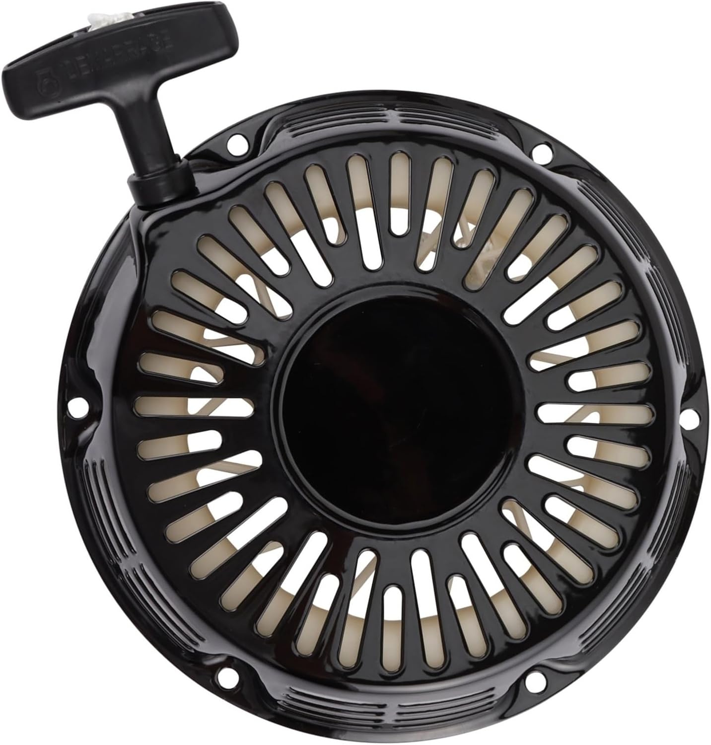 Rewind Pull Recoil Starter Fit for GX340 GX390 11HP 13HP Cord Rope Handle Tarter Black Pull Plate