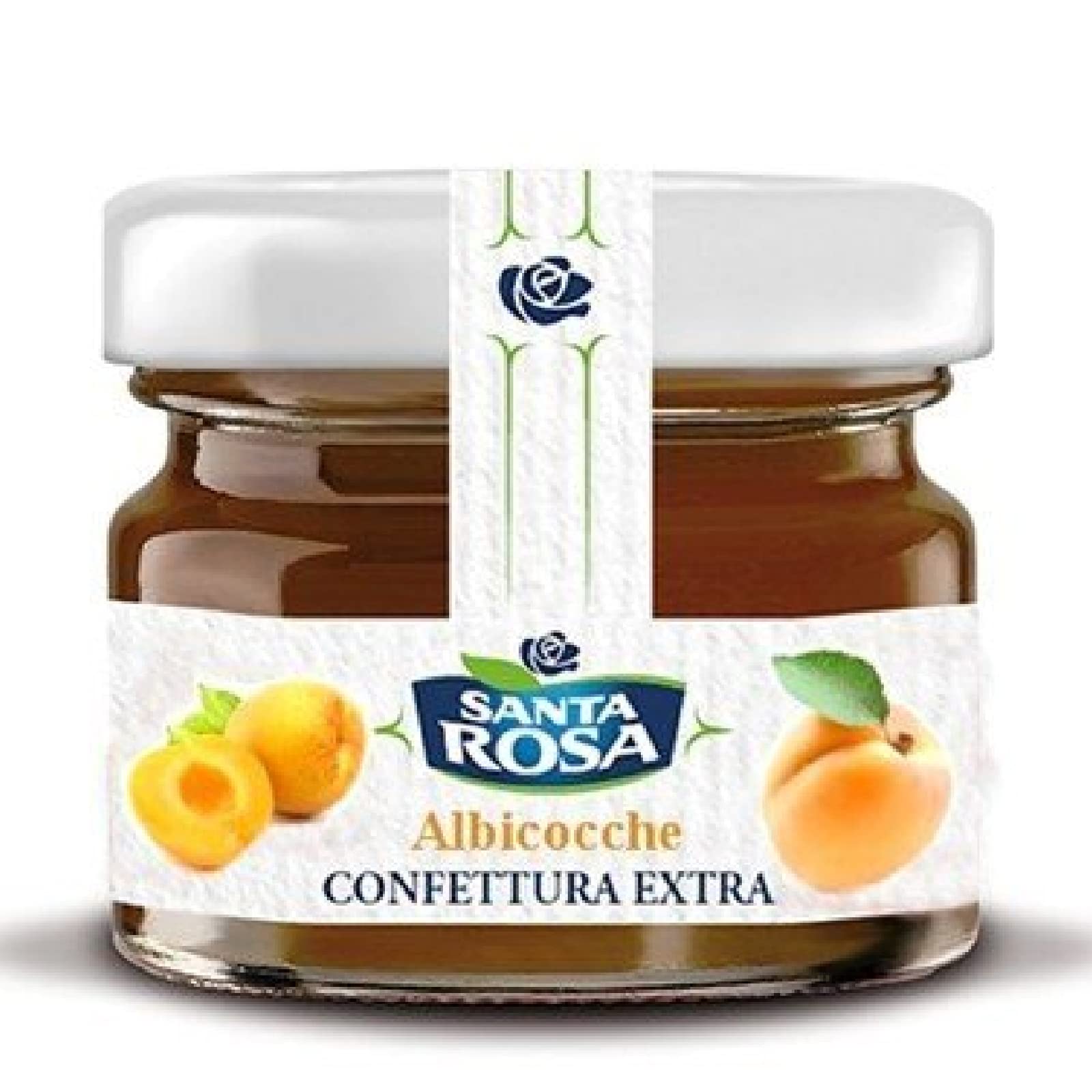 Confettura Santa Rosa Albicocche Vasetto da 28g Senza Glutine Linea Hotel B&B (48 Pezzi (box intero))
