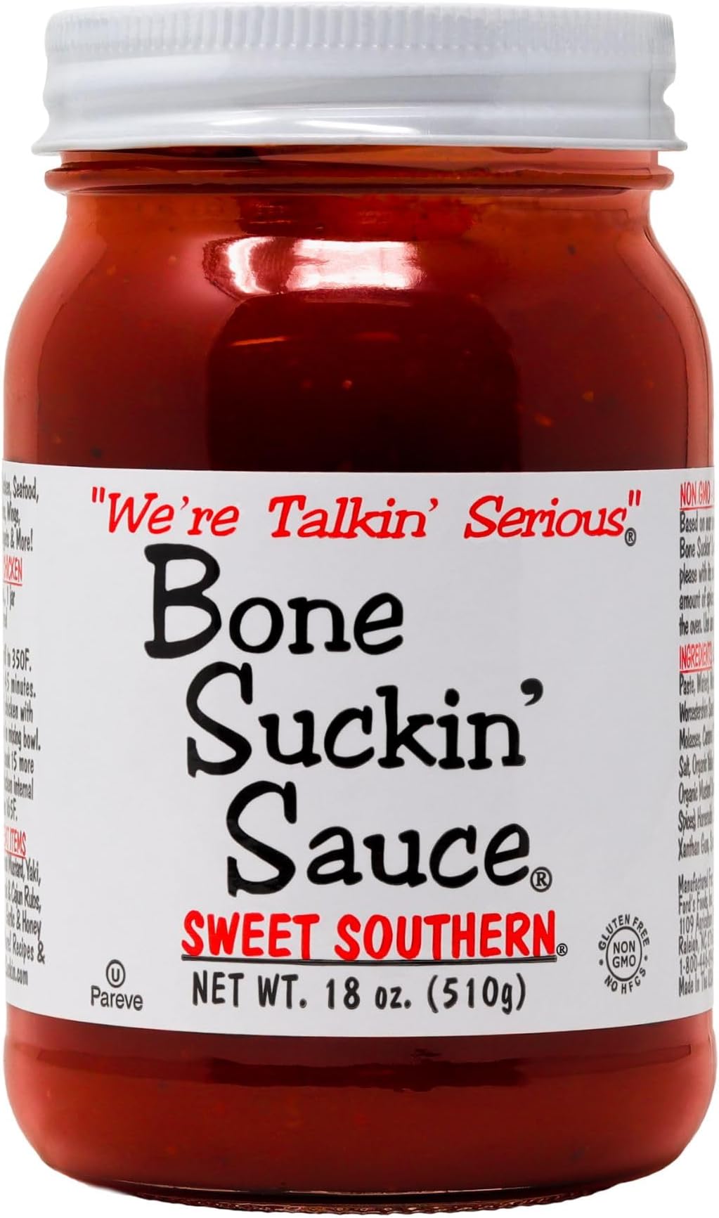 Bone Suckin' Sauce Sweet Southern BBQ Sauce 18 oz in