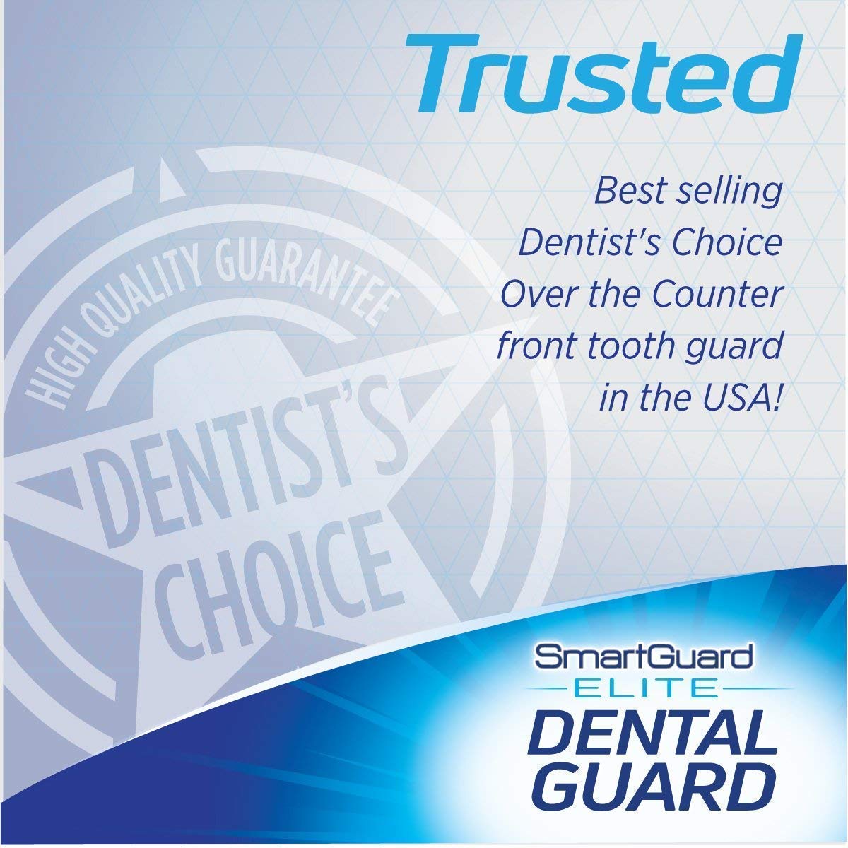 Dental Guard SMARTGUARD ELITE (2 Guards 1 Travel case) Front tooth