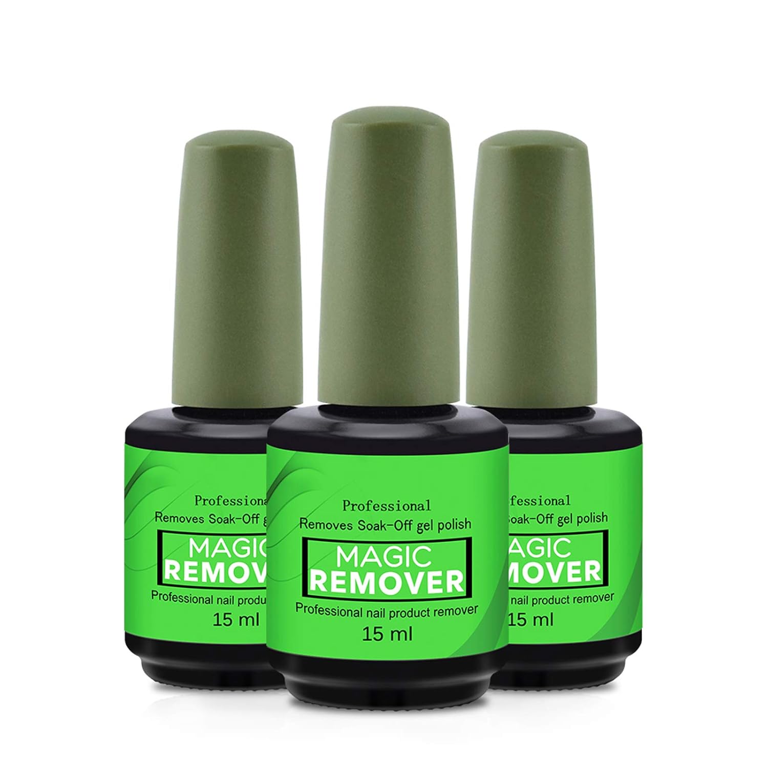 Freeorr 3 Pcs Magic Nail Polish Remover, Professional