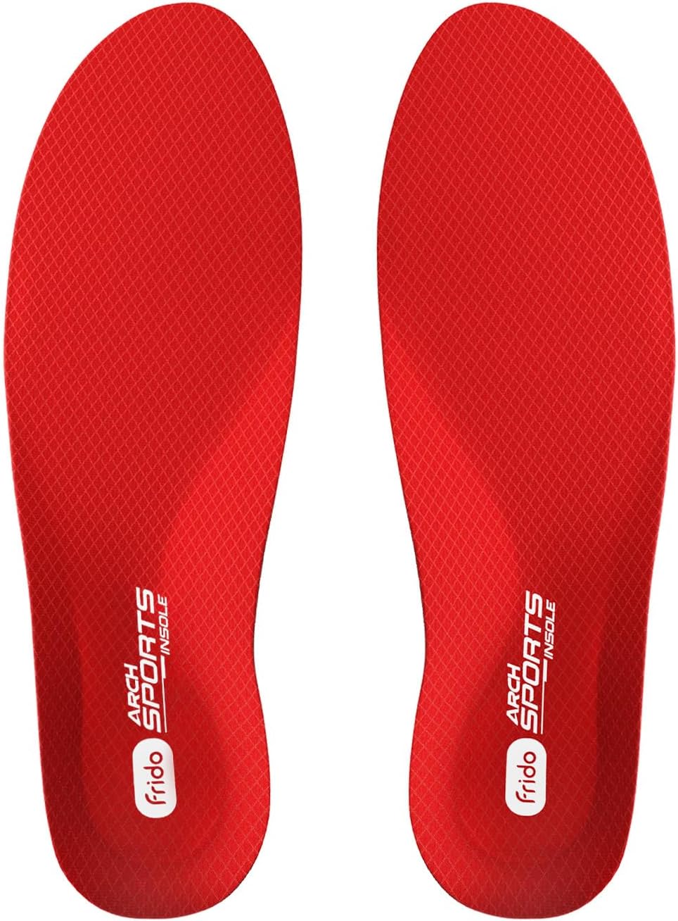 Frido Arch Sports Insole | Hi-Per Foam Orthotic Inserts for Arch Pain Relief and Injury Prevention | Casual Shoe Insert for Enhanced Comfort | Small Size (3-6 UK) | 1 Pair