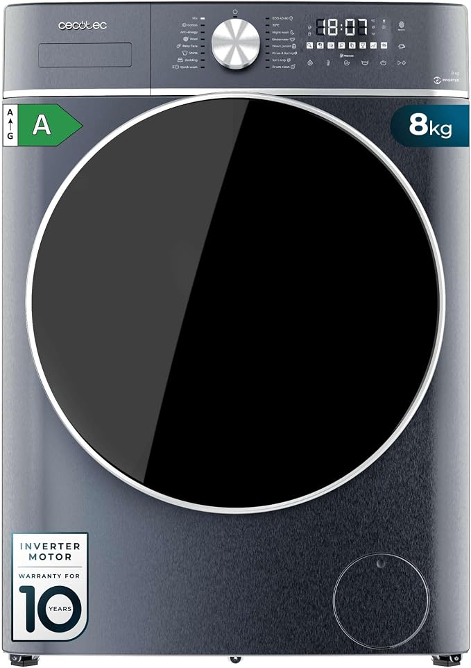Avis Cecotec Bolero DressCode 7150 Inverter A le lave-linge performant et économe
