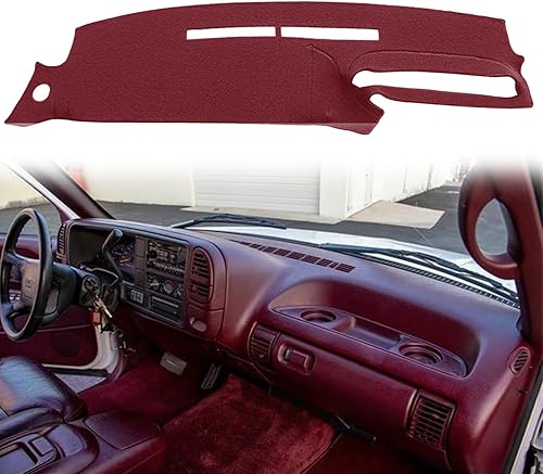 Miniatura 2 de Dash Cover Mat Fit for 1995-1996 Chevy Chevrolet Silverado C1500 C2500 C3500 K1500 K2500 K3500 Tahoe Suburban,GMC Sierra Yukon Suburban Pickup