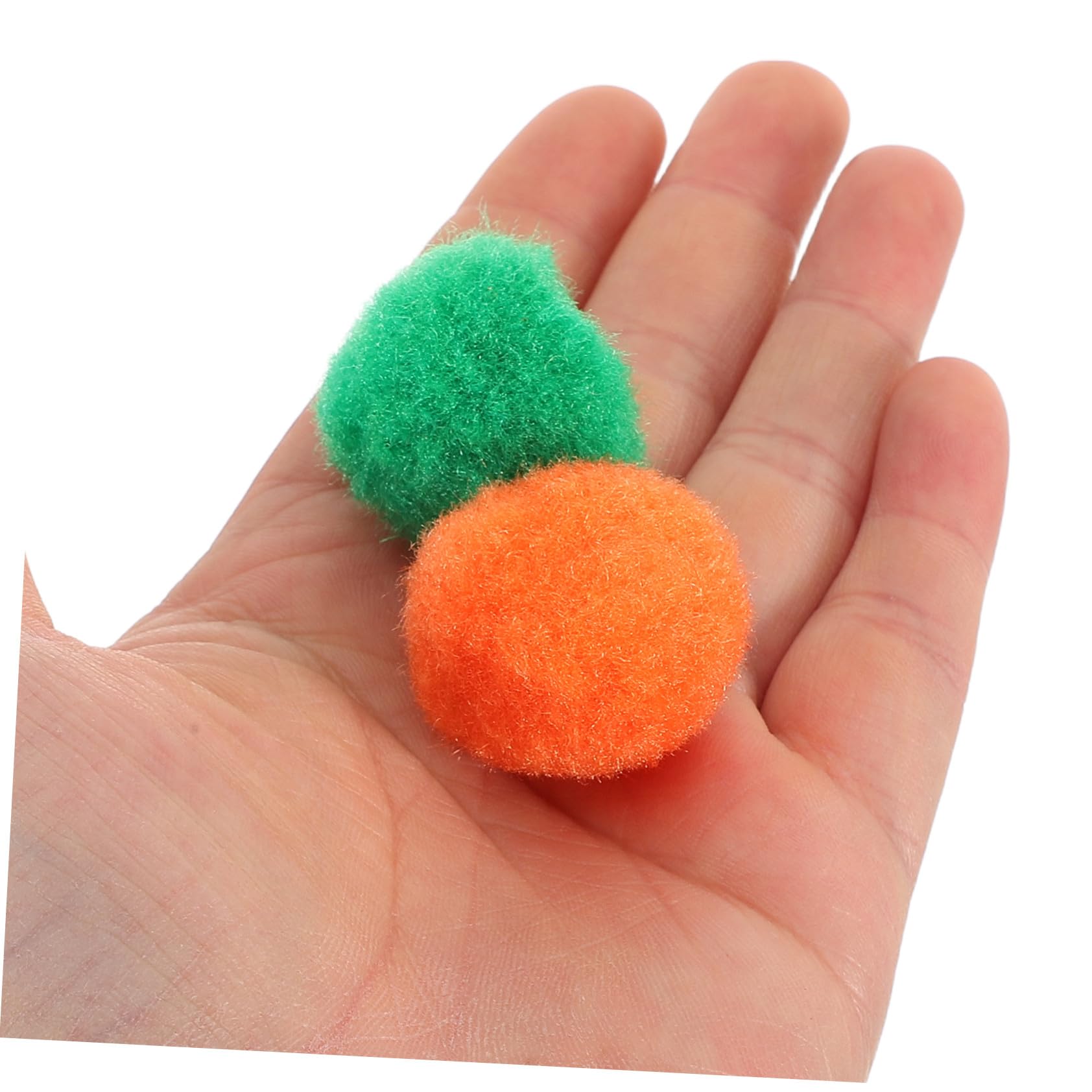 Pompons de Cheerleading en Peluche 3cm, Lot de 1000 Pièces, Multicolores