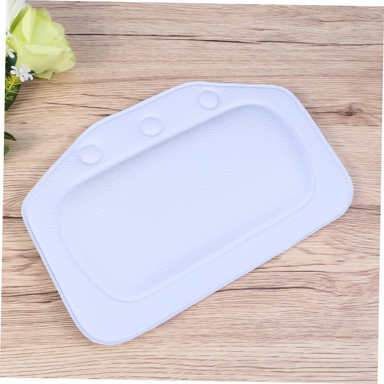 Mikinona 3 Piezas reposacabezas de SPA Almohada de Cabeza de baño Almohada para bañera Almohada Inflable Almohada de SPA Almohada bañera cojín de baño Almohada de baño con ventosas