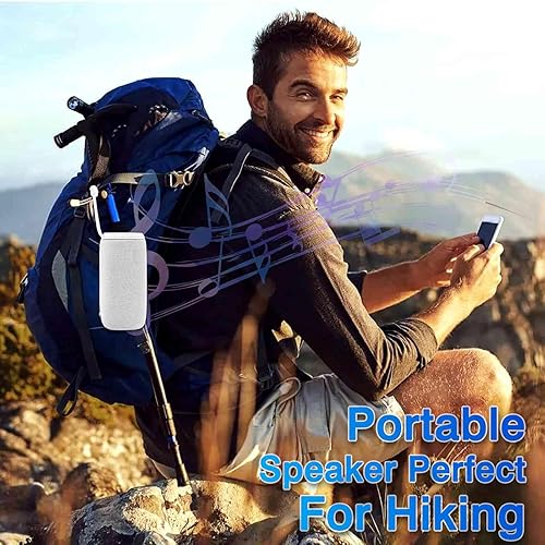 Miniatura 5 de UrbanX Scorpio Series Altavoz Bluetooth IPX6, altavoces impermeables con sonido envolvente HD con graves intensos, emparejamiento inalámbrico