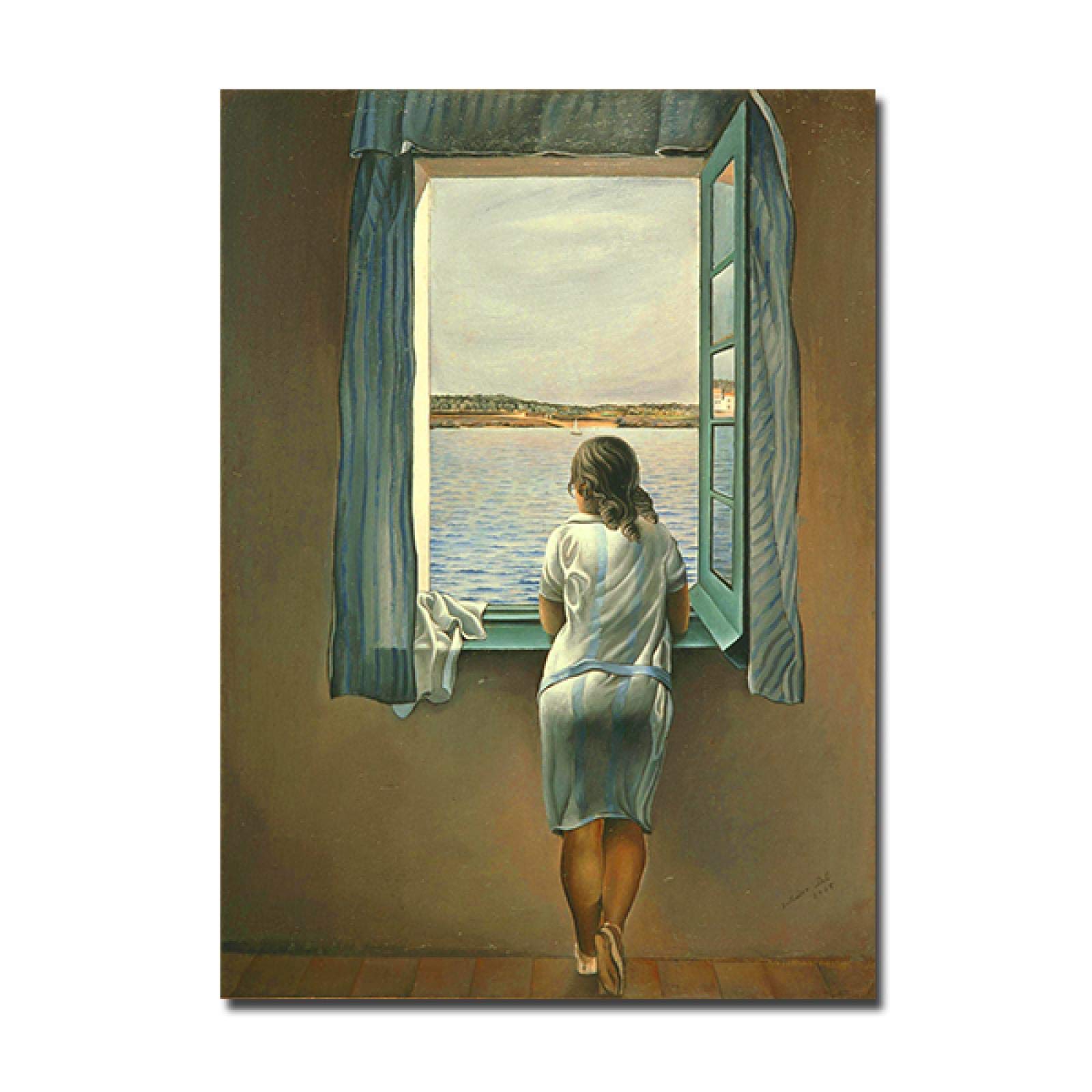 額装品/窓辺の人/サルバドール ダリ 額装品/窓辺の人/サルバドール ダリ 【公式通販】