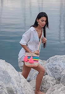 Amazon.com: Wayuu Bag, Mochila from Colombia, Medium Crochet