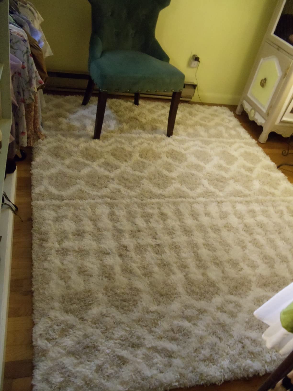 49/mo Finance Artistic Weavers Hapsburg Moroccan Shag Area Rug,7'10" x 10'3",Black Buy Now