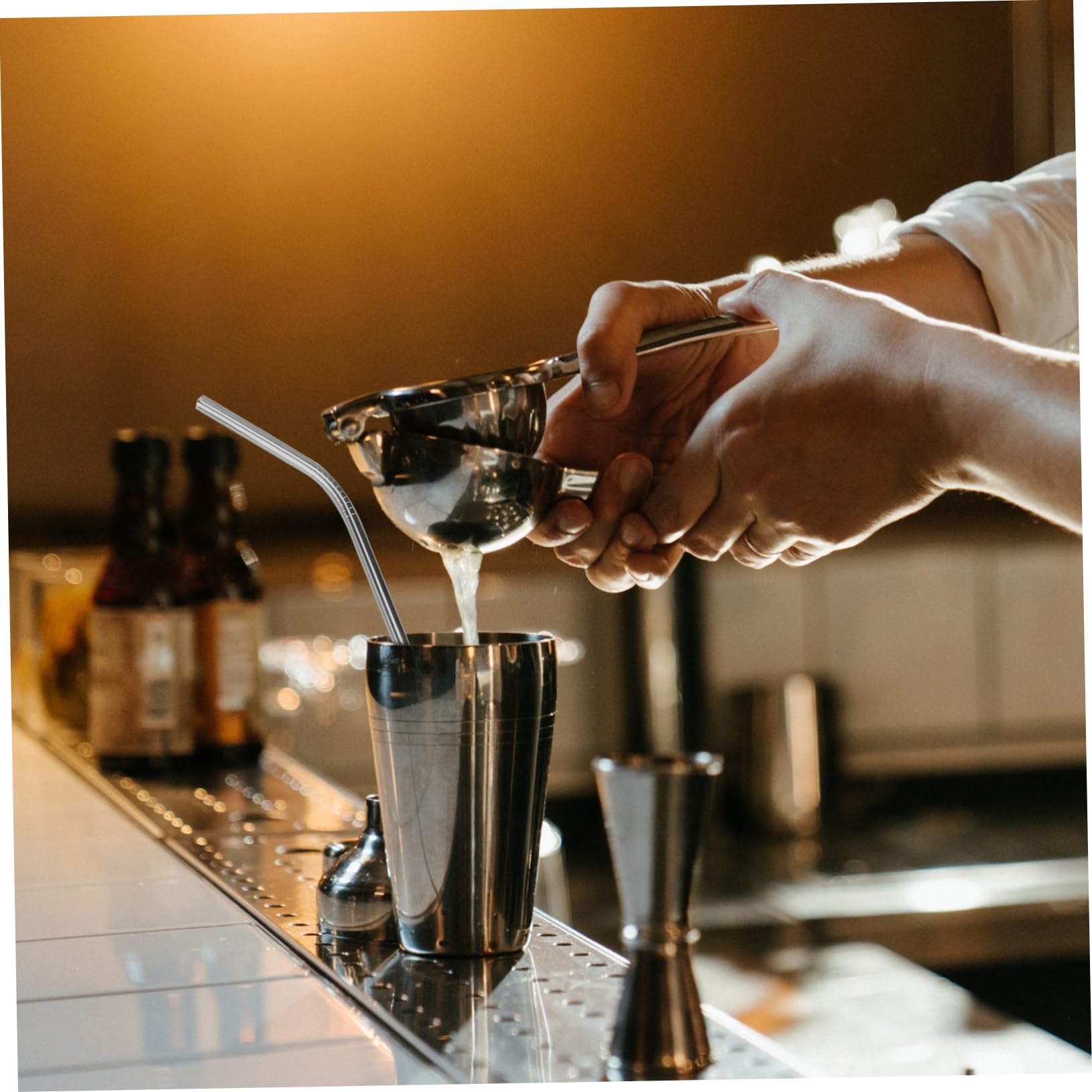 MAGICLULU 22piezas Coctelera Profesional de Equipo para Cócteles Incluye Vaso Medidor Coctelera y Suministros para Barman para Preparar Cócteles Casa