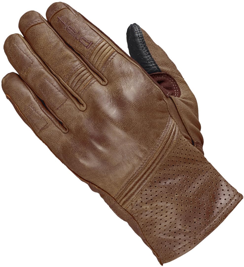 Held Sanford Motorrad Handschuhe, braun, 8 | Leder