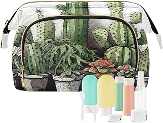 Kigai Cactus Potting Makeup Bag Cosmetic Bag ...