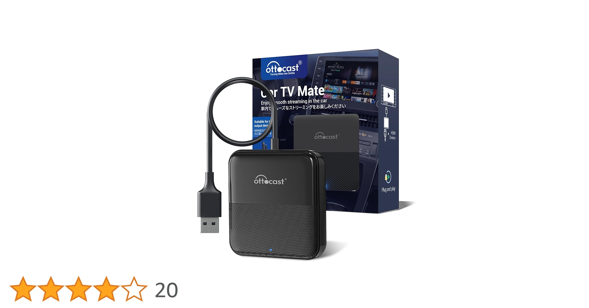 Amazon.co.jp: 【公式】OTTOCAST オットキャスト 2024 新型 Car