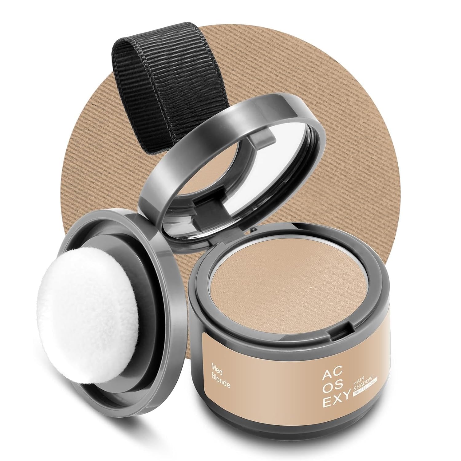 Acosexy Root Touch Up Hair Powder - Med Blonde Gray Coverage