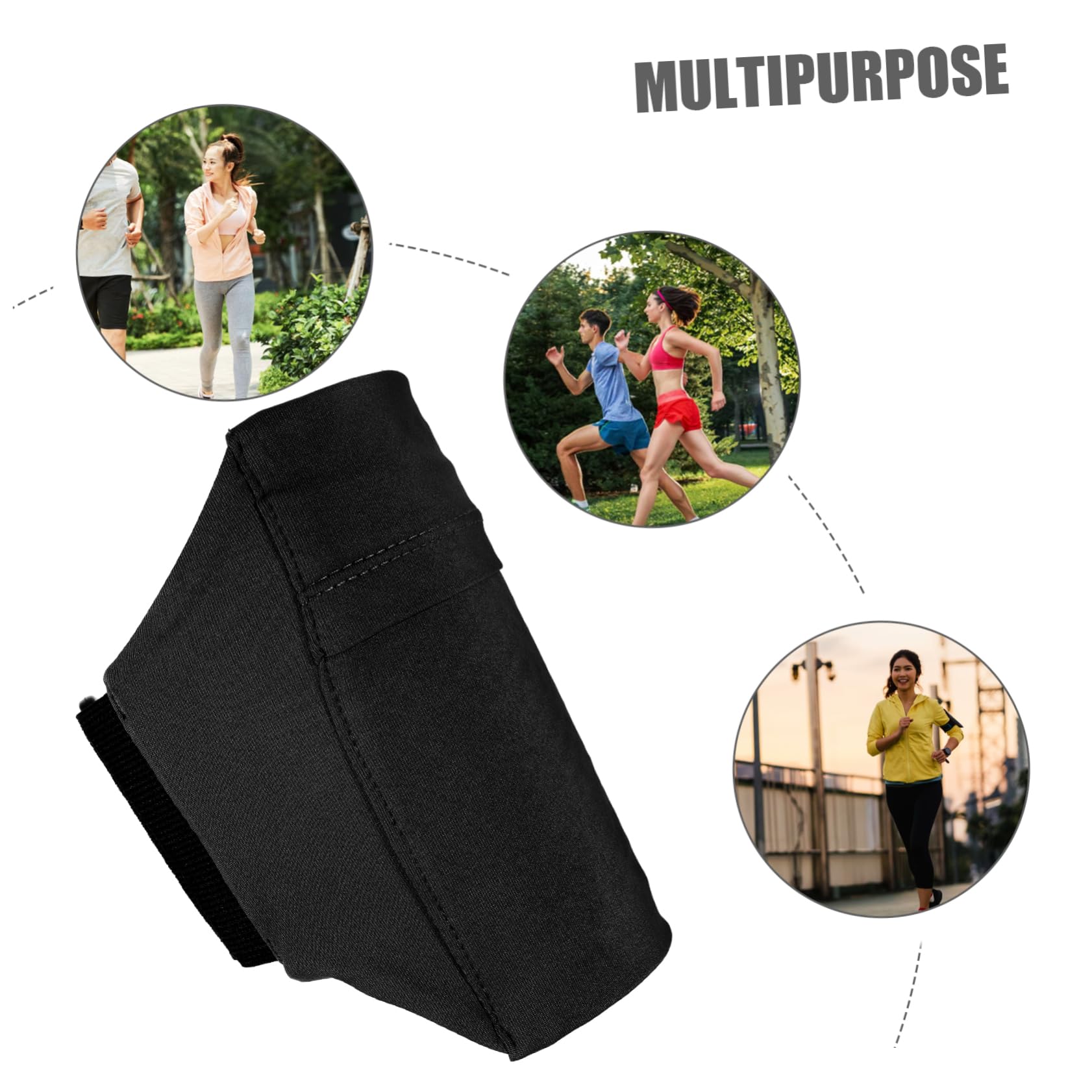 LIOOBO 6pièces De Sport Multifonction De Jambe Ajustable pour Téléphone Mobile pour Course Le Cyclisme Activités De Plein Air