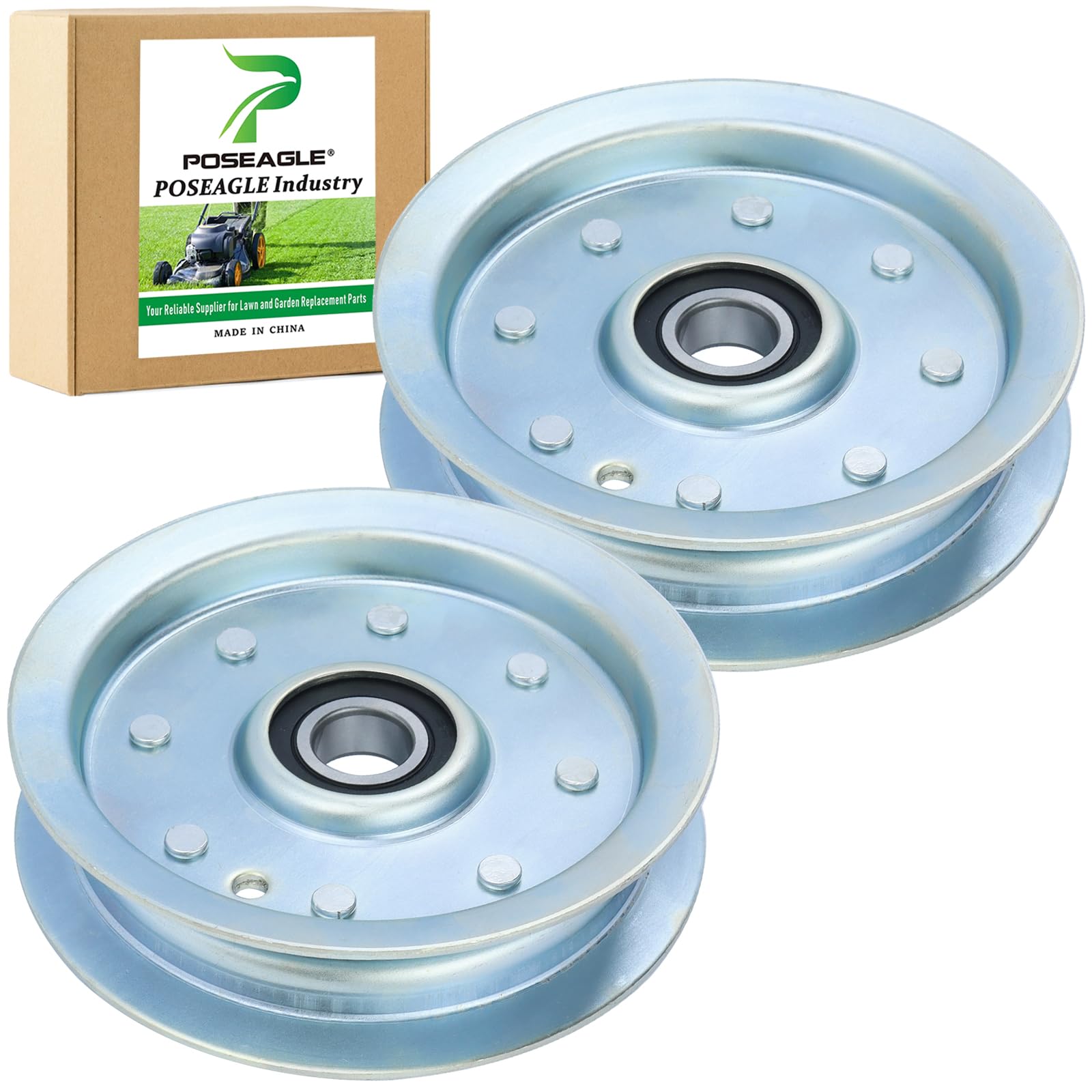 Amazon.com : POSEAGLE 2 Pack 132-4718 Pulley for Toro MX5480