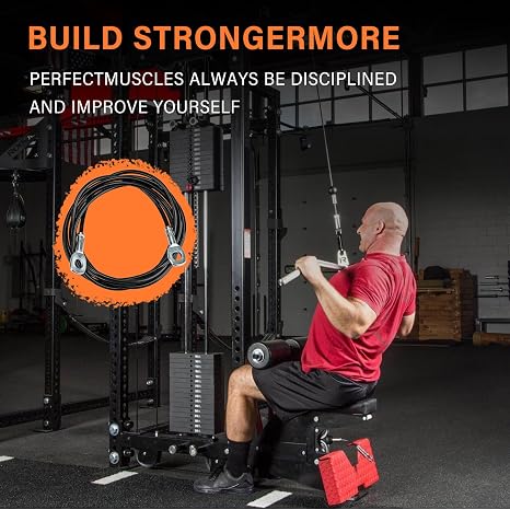 Fitness Cable Fit for All Total Gym Models 1000, 1500, 2000, 3000, XLS