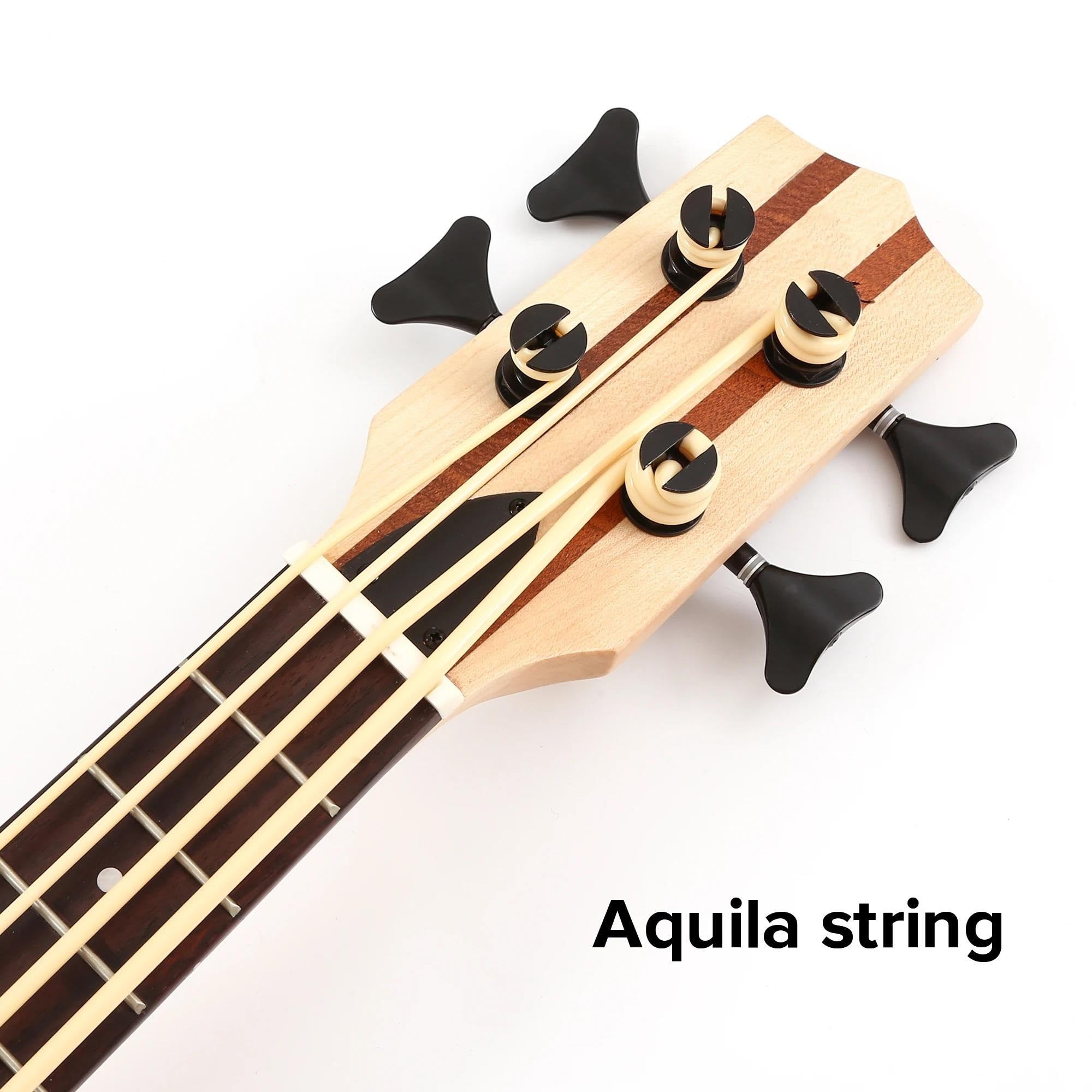 ukulele Basso elettrico per ukulele con tasti bassi con custodia morbida