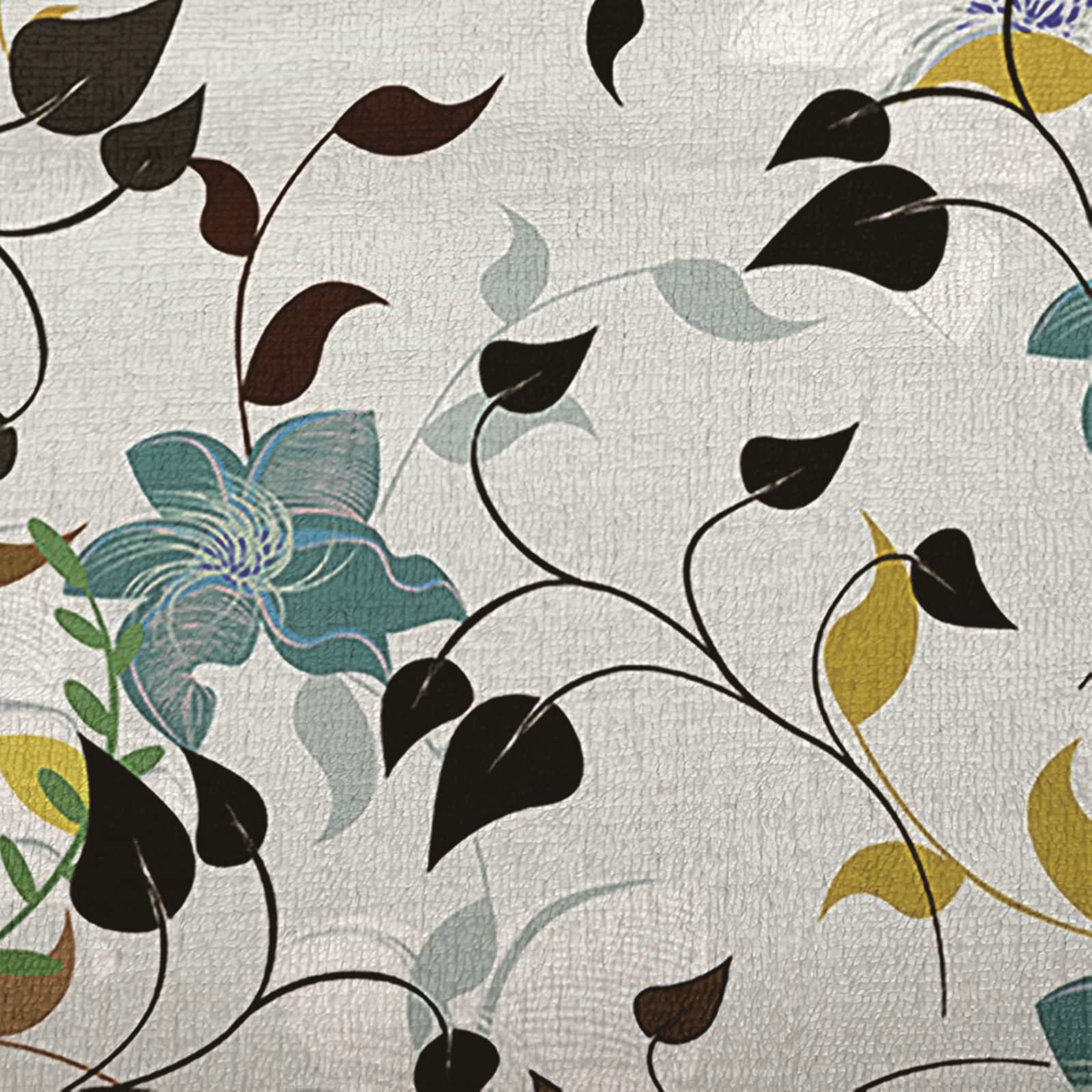 Aeici Koc polarowy, wełniany koc flanelowy 180 x 220 cm gałązki kwiatowe narzuta na sofę do salonu sofa łóżko