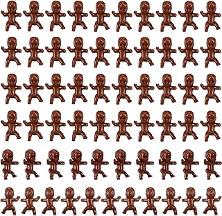 ZZYFGH 60 PCS Plastic Babies for Games, 1 Inch Black Mini Babies Tiny Baby for Shower Game, My Water Broke Ice Cube Game, King Cake Baby for Party Decorations