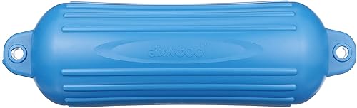 Attwood 9356D1 - Guardabarros ovalado de lado suave con extremos reforzados de pared gruesa