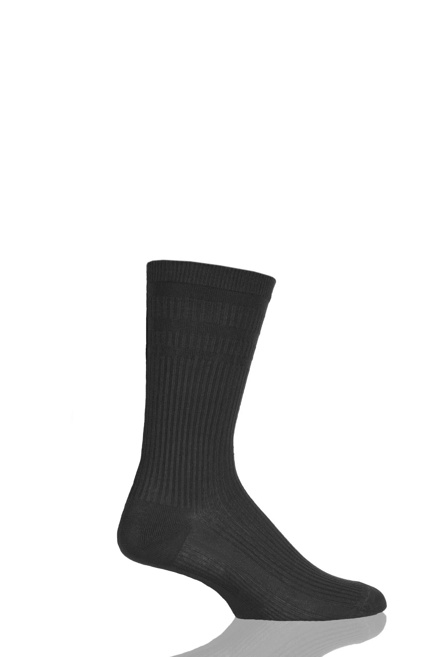 HJ Hall Men's Bamboo Softop Socks