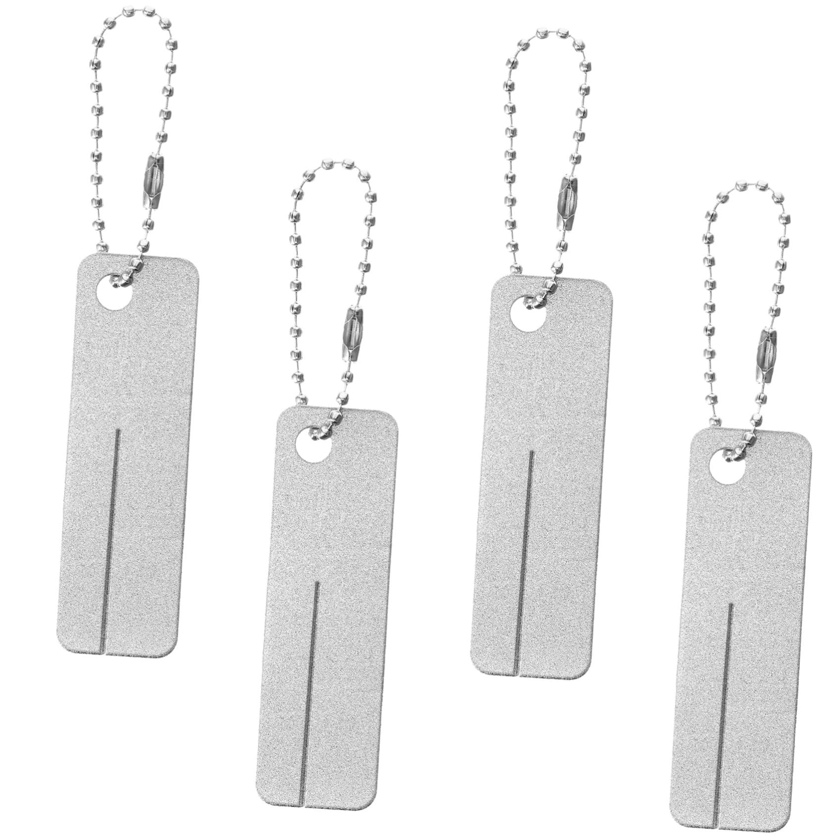 Sosoport 20 Pièces aiguiseur lime à hameçon fine outil de meulage de pêche Affûteur de hameçons de pêcheur outils accessoire d'hameçon de pêche fichier de meulage d'hameçon Métal