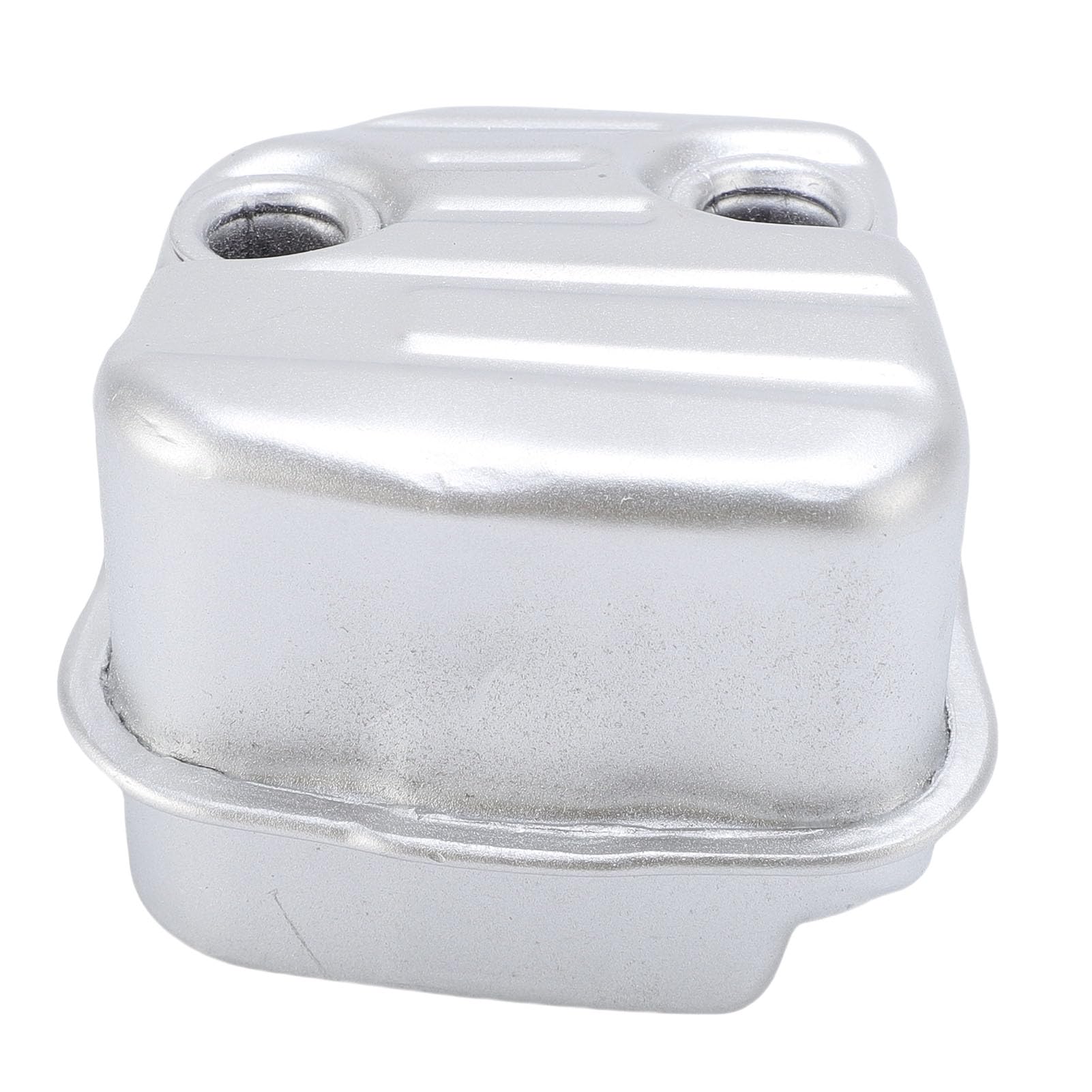 Jiawu Kit de Silencieux D'échappement, 1139 140 0604 pour MS181 MS181C MS171 (Comprend Le Joint de Silencieux, Les boulons), Silencieux D'échappement de Tronçonneuse en Acier