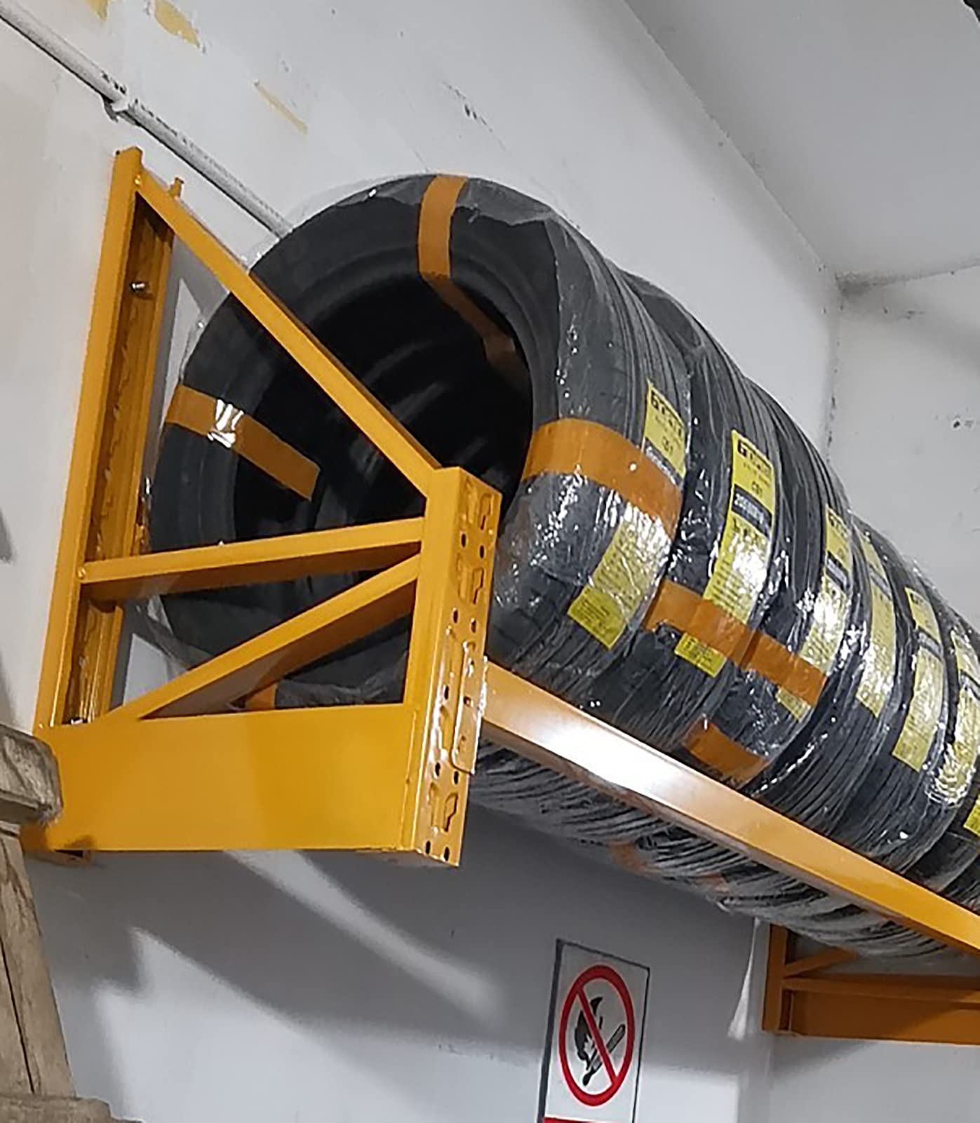 Półka Na Opony Do Garażu, Wisząca, Ścienna, Do Przechowywania Opon, Wytrzymała, Ścienna, Do Wiaty, Na Wieś, Do Warsztatu, Udźwig 300 Kg/660 Funtów