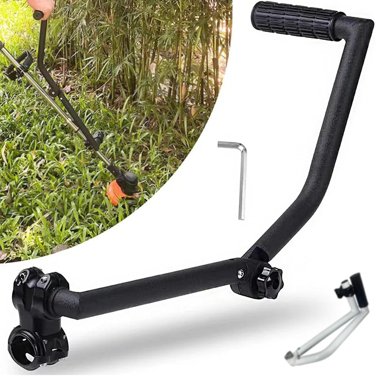 Amazon | トリマーグリップ 芝刈り機ハンドルグリップ 草取り機