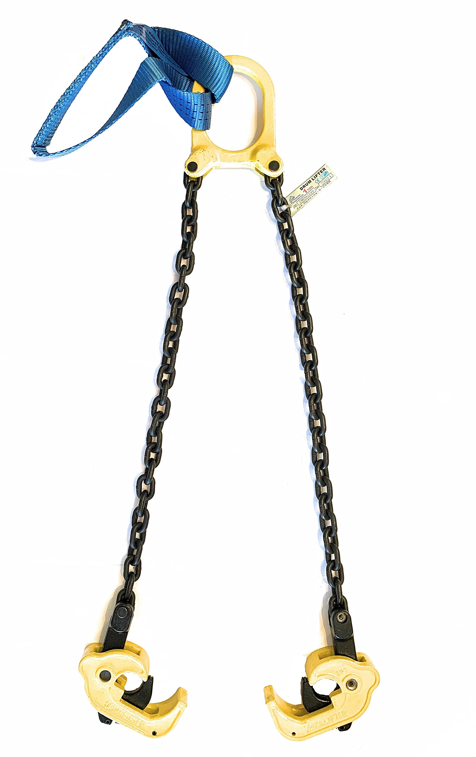 Buy 55 Gallon Drum Lifting Chain Hoist with 1 Ton Capacity bing Sling Included for Extra