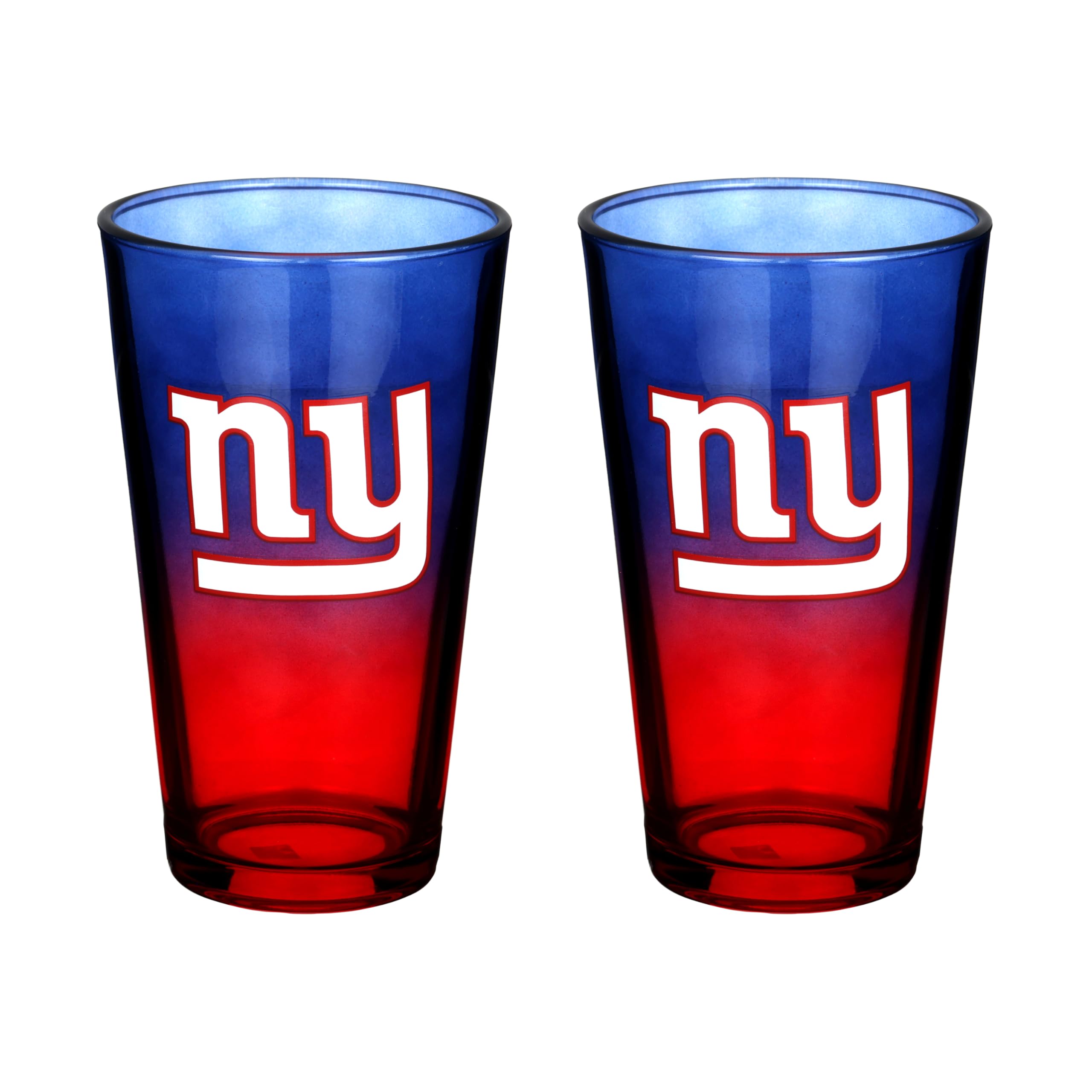 NFL Ombre Pint Glasses - Indianapolis Colts (2-Pack) -17